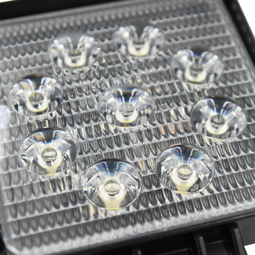 Lampe de travail / projecteur 9 LED 27W - 12/24V