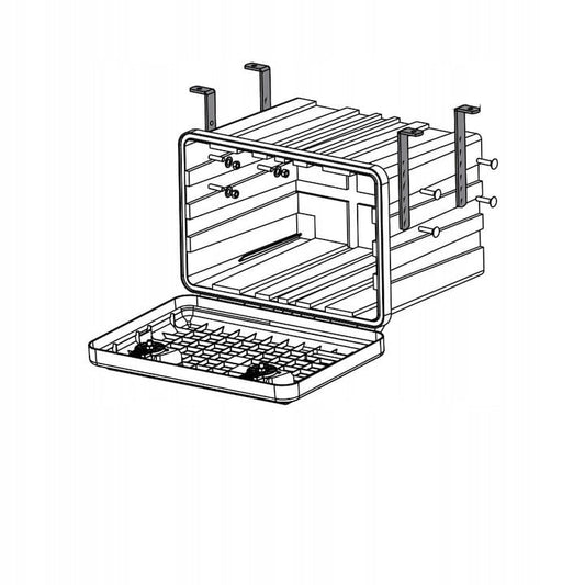 Boite de fixation pour coffre Daken