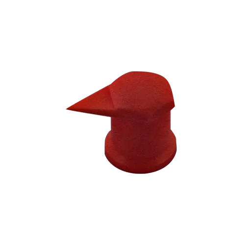 Capuchon de roue rouge 27mm pour iveco et Renault