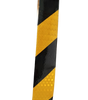 Bande collante réfléchissante noir et jaune