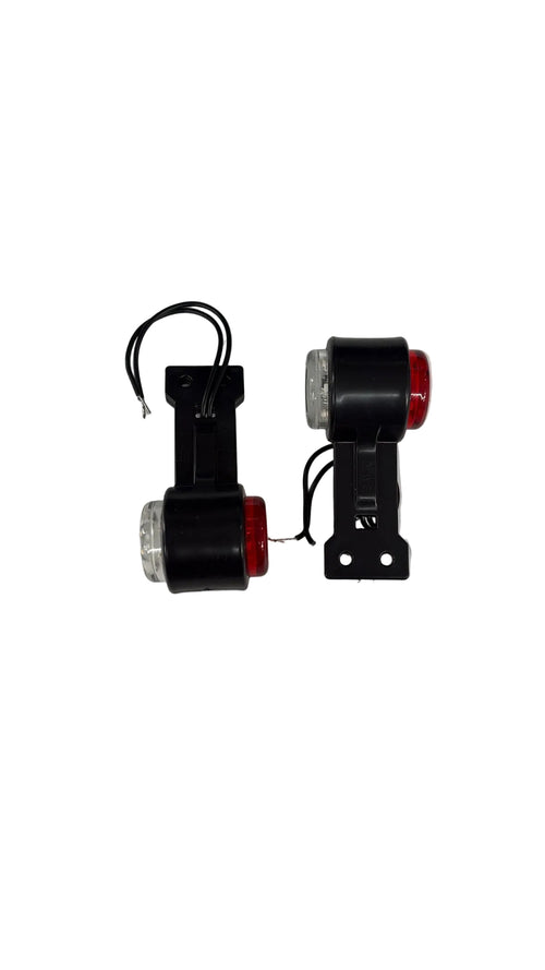 Paire de feux arrière double position 12/24V