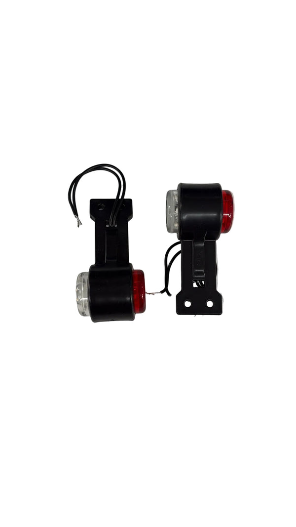 Paire de feux arrière double position 12/24V