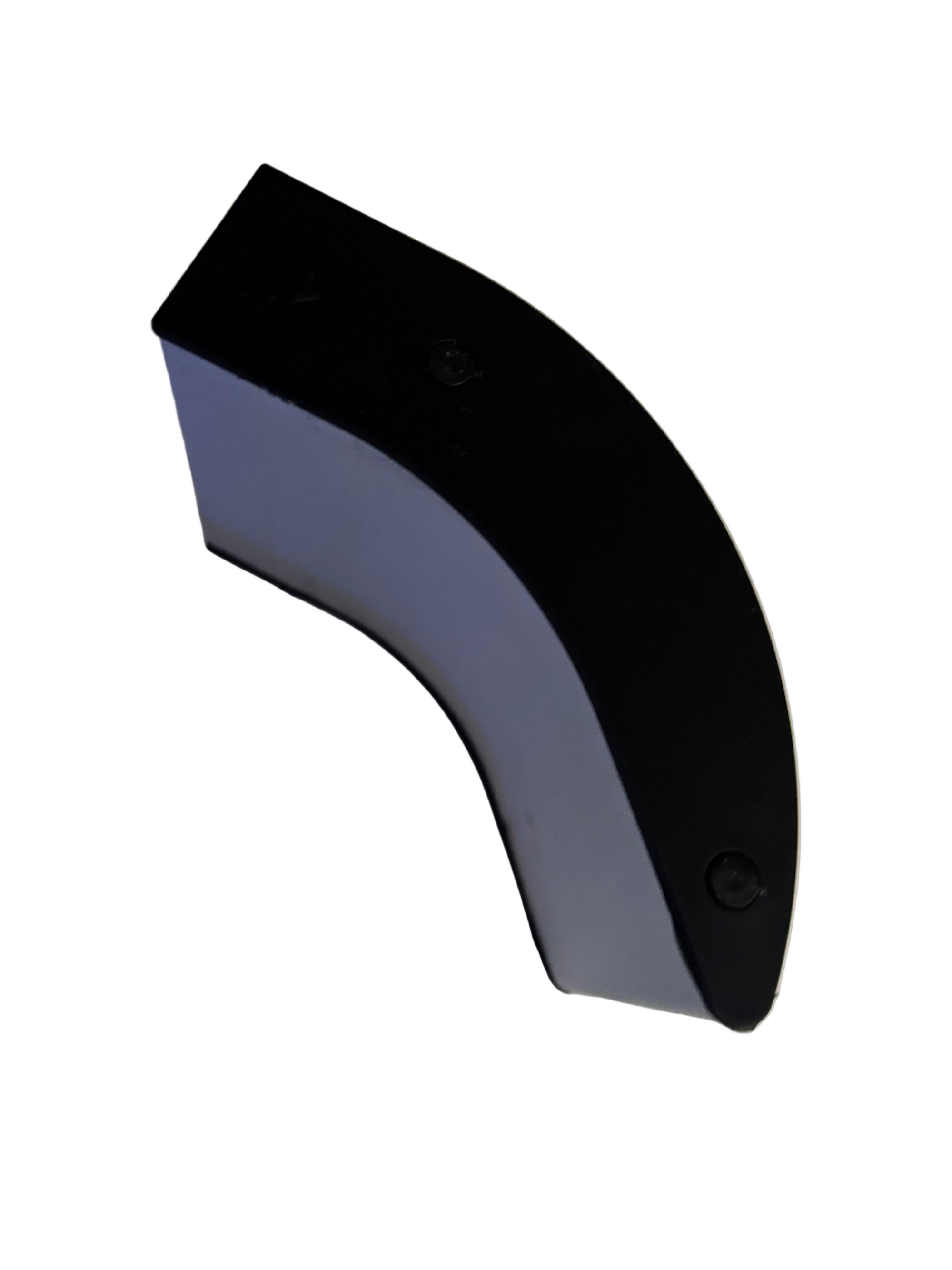 Coin aluminium pour barre à vélo