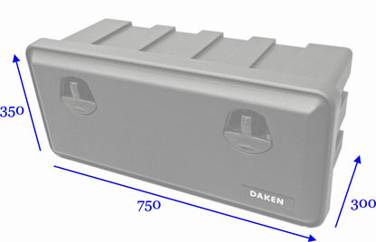 Coffre de rangement Daken JUST 750X350X300