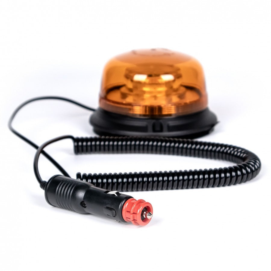 Boule gyrophare led magnétique 12/24V