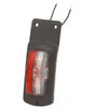 Feux de gabarit blanc/rouge  avec attache souple 12/24V