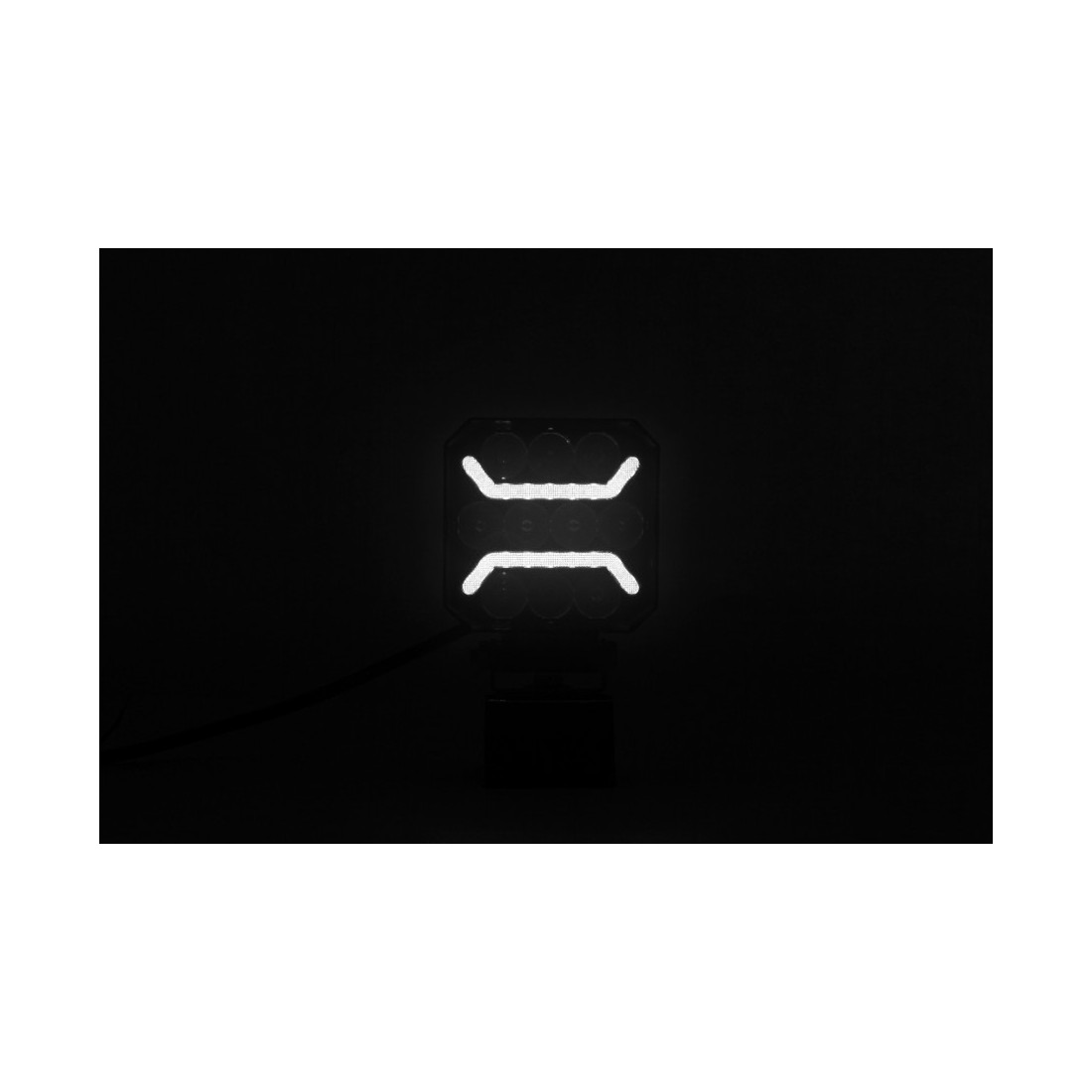 Feux de travail double position 12/24V X10 LED