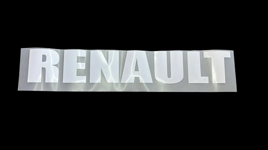 Stickers Renault ~50x8,5 cm pour casquette