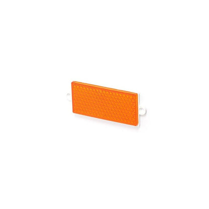 Réflecteur orange rectangulaire