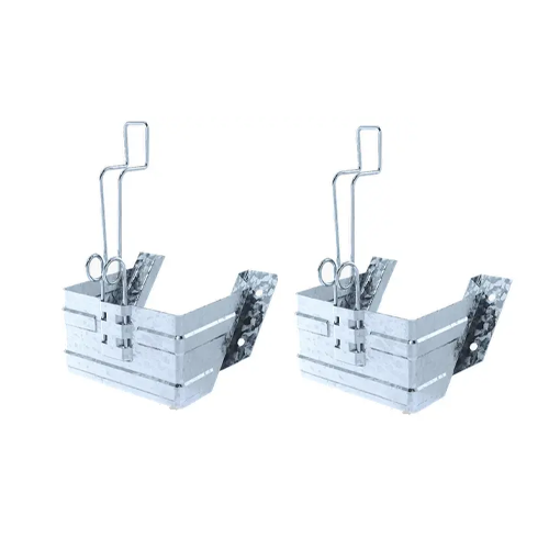 X 2 Cales roues + X2 support galvanisé