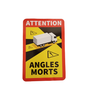 Autocollant angle mort idéal pour les portes et arrière du camion