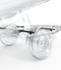 Attache pour ailes jumelé ou simple roue règlable