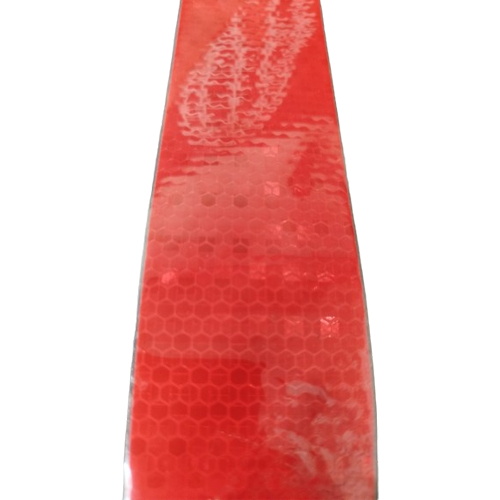 Bande réfléchissante rouge collante