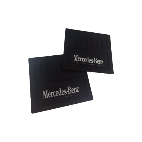 Paire Bavette Mercedes simple roue 225x200mm