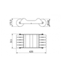 Chariot a roulette dolly 1500kg