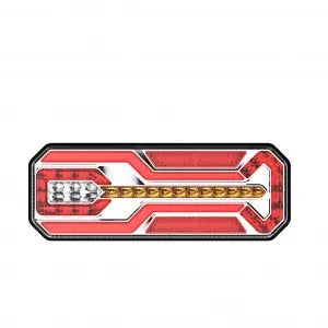 Paire de feux arrière avec clignotants dynamique 12/24V universel  76 LED