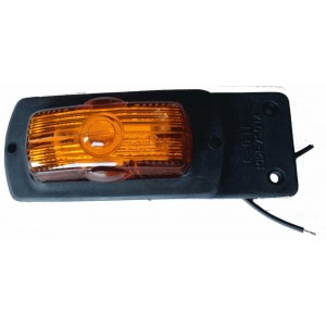 Feux de gabarit orange avec support souple  12/24V