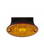 Feux de gabarit orange avec support 12/24V
