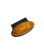 Feux de gabarit orange avec support 12/24V