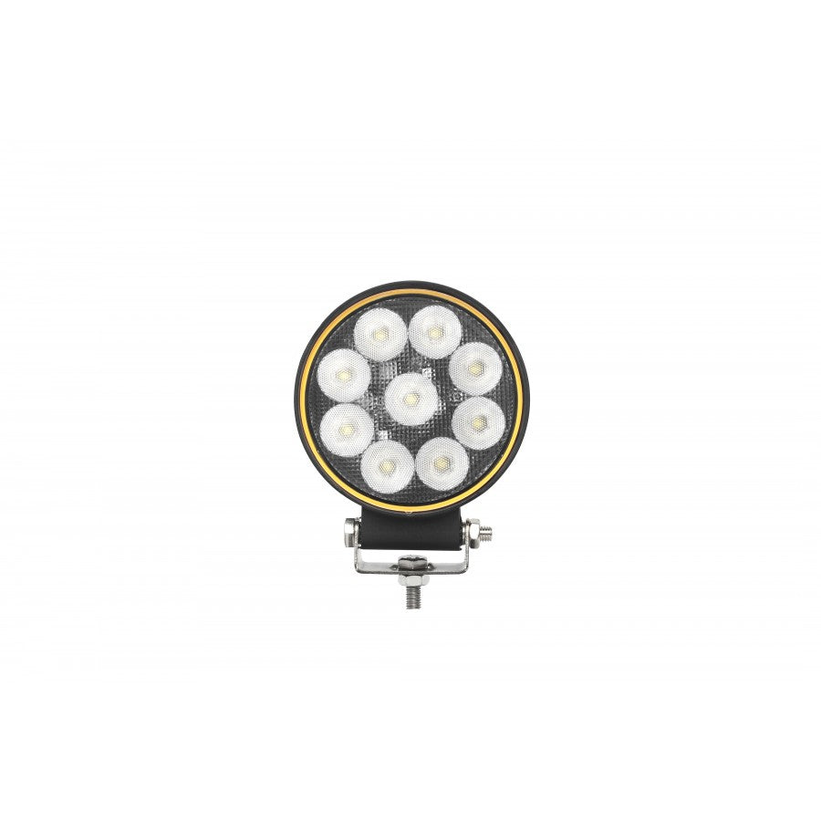 Feu de travail rond 12/24V led X9