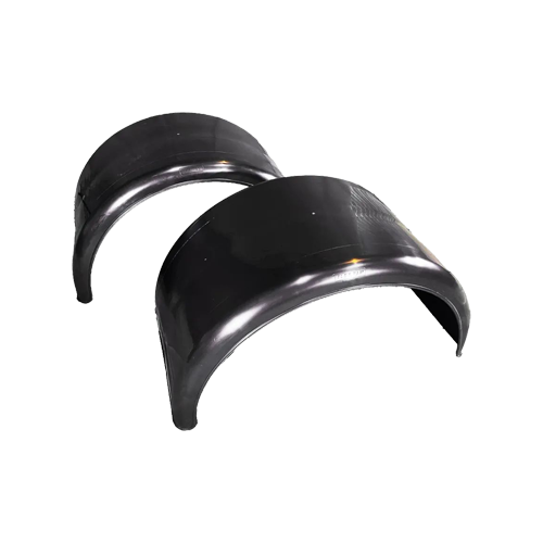 Paire d'ailes,  garde boue rond pour roue en 15" et 16" jumelé
