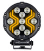 Feu rond de travail Spider double position 12 et 24V