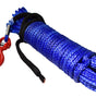 Corde synthétique bleu avec crochet diamètre 10mm x 28 Mètres