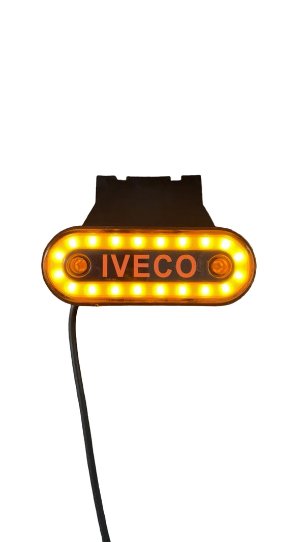 Feu de gabarit led avec accroche et marquages Iveco