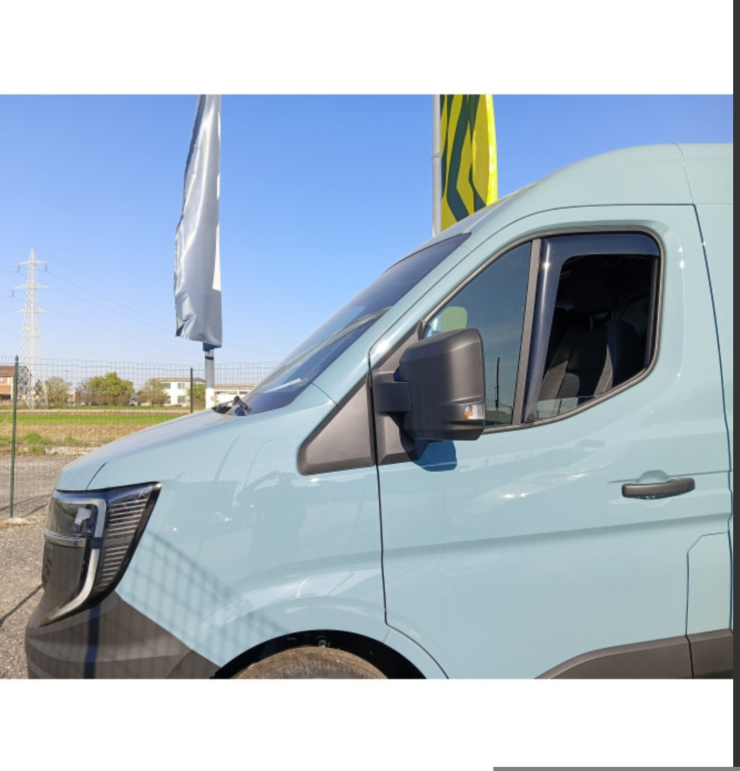 Bulles, déflecteur d'air Renault master 4 de 2023 à 2026