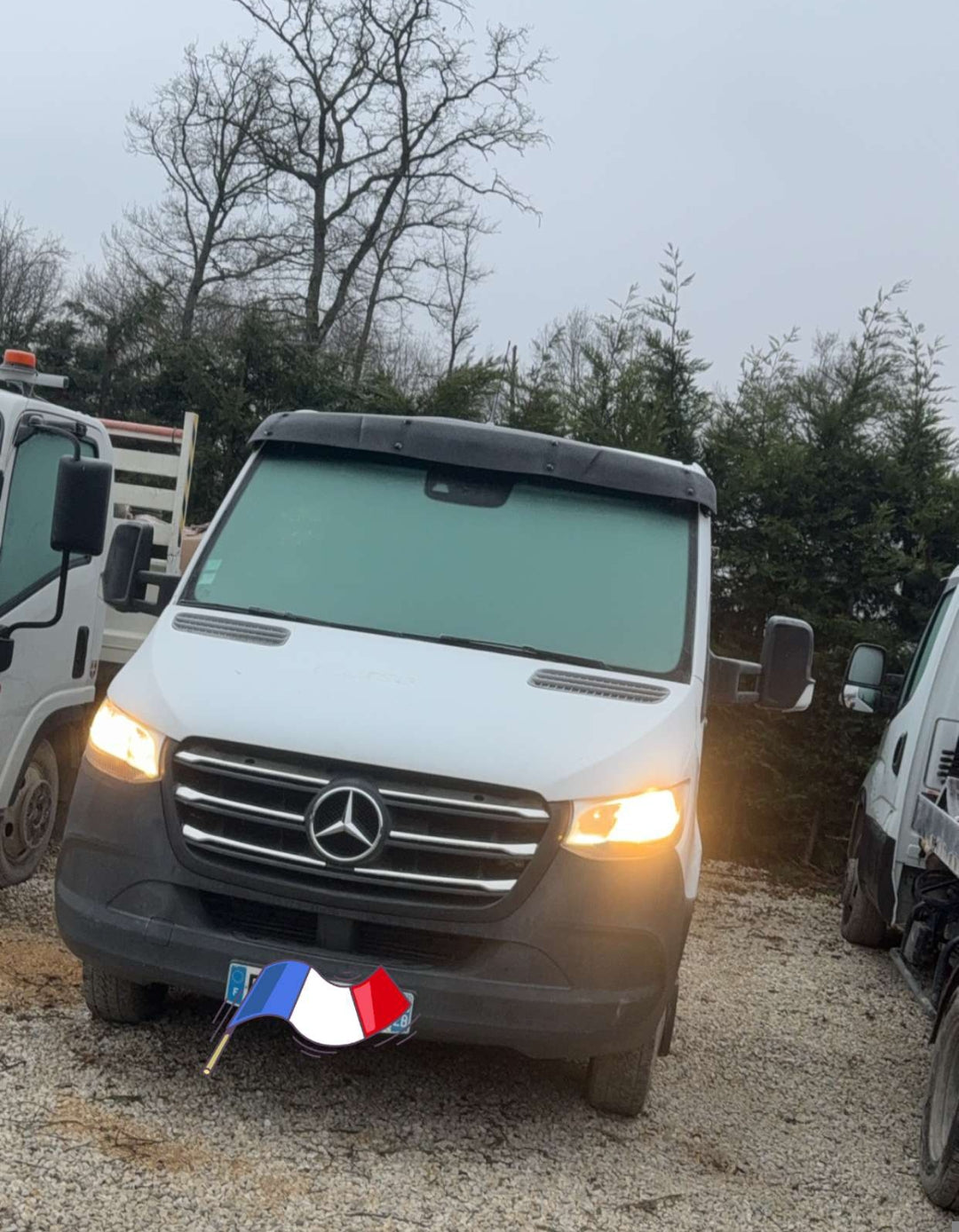 Casquette Mercedes sprinter / Man TGE / VW crafter 2018 à 2024