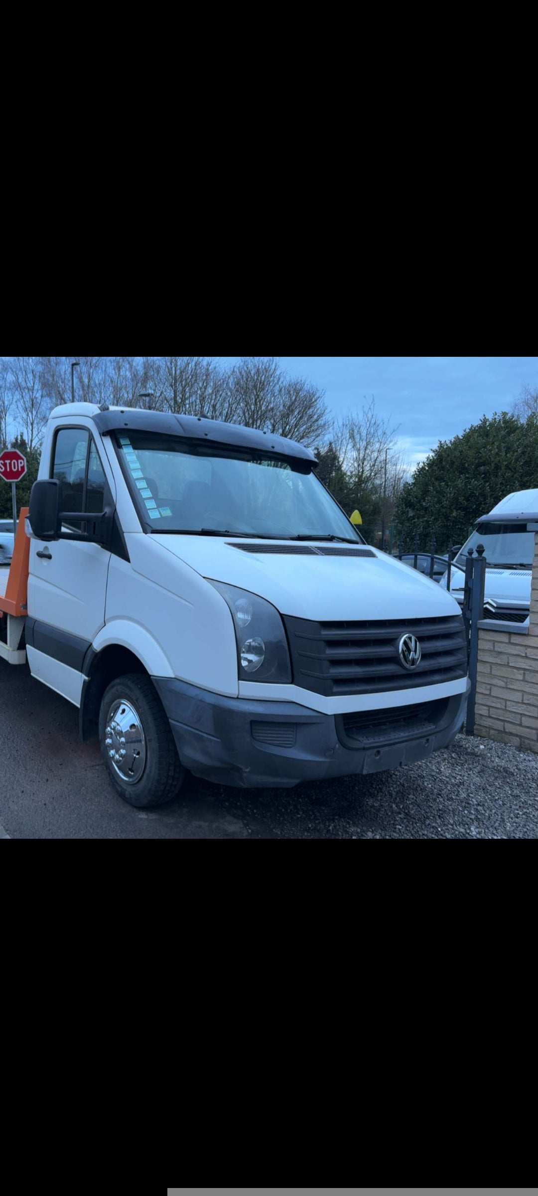 Casquette Mercedes sprinter et vw Crafter 2006 à 2018