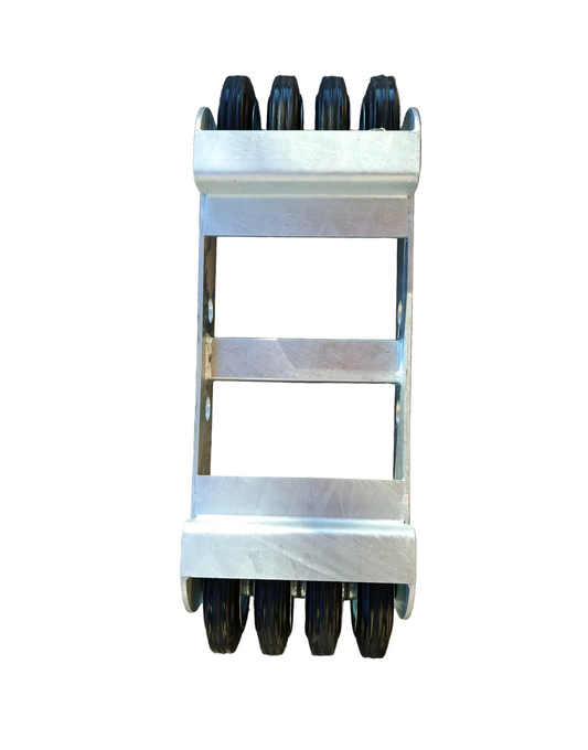 Paire de Roulettes dolly professionnelle 69x24cm 2000kg