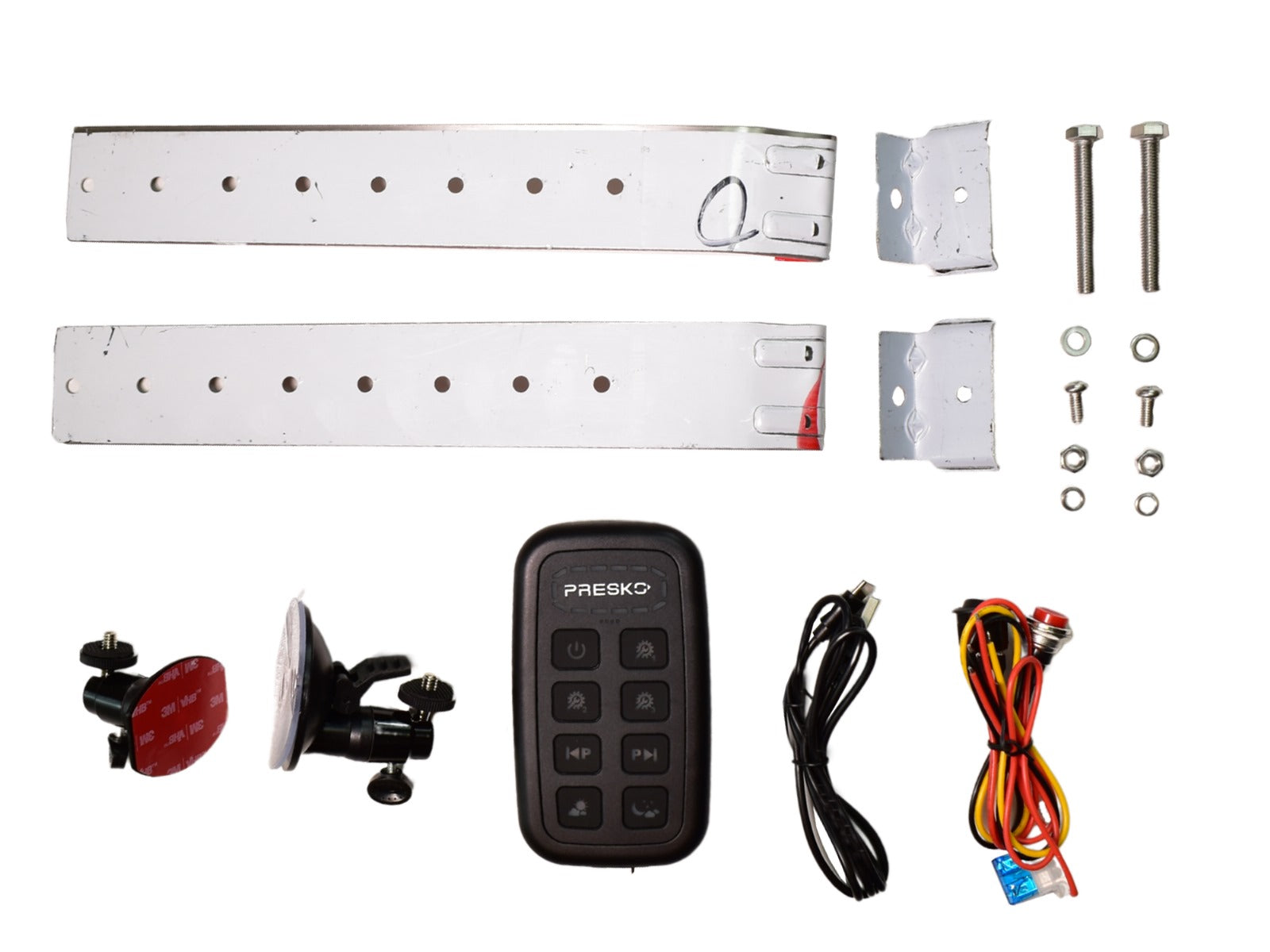Rampe de gyrophare 150cm télécommande sans fils