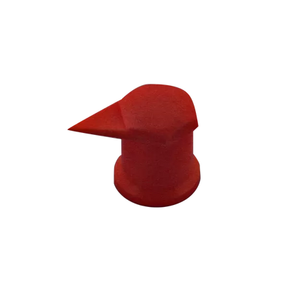 Capuchon de roue rouge 27mm pour iveco et Renault