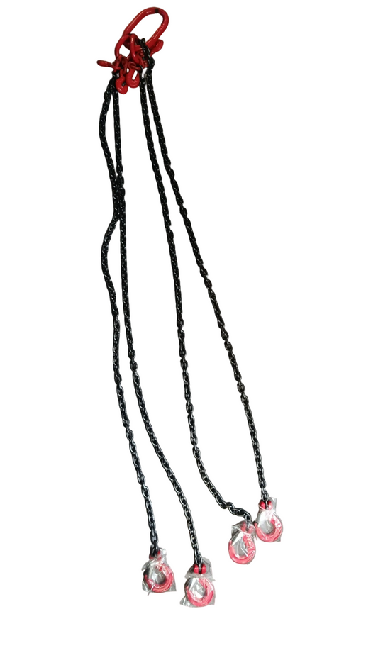 Chaîne 4 brins avec raccourcissent 1m50