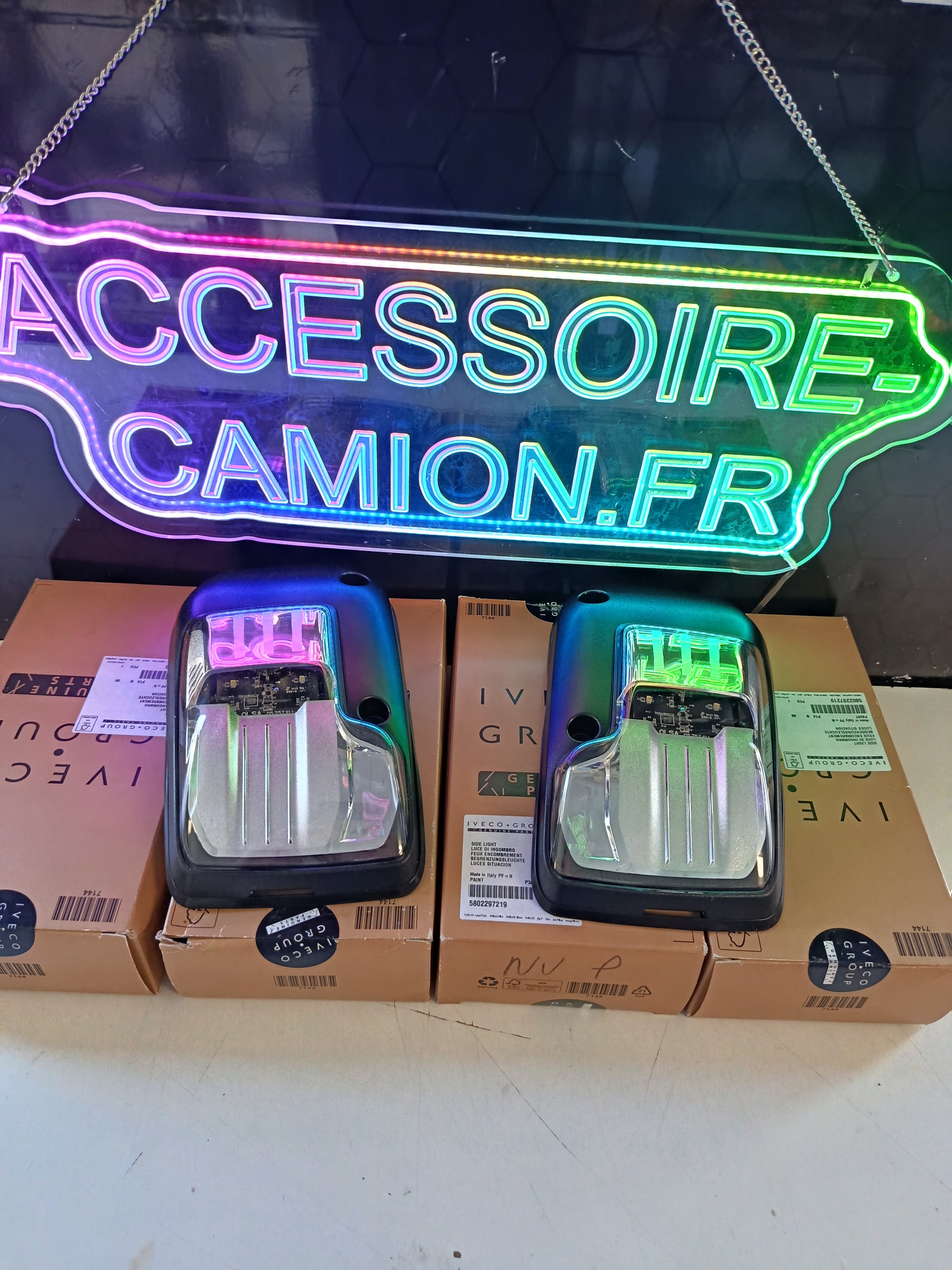 Paire Feux de toit LED Iveco daily à partir de 2014