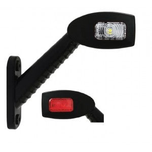 2 Feux triple positions long bras 12/24V