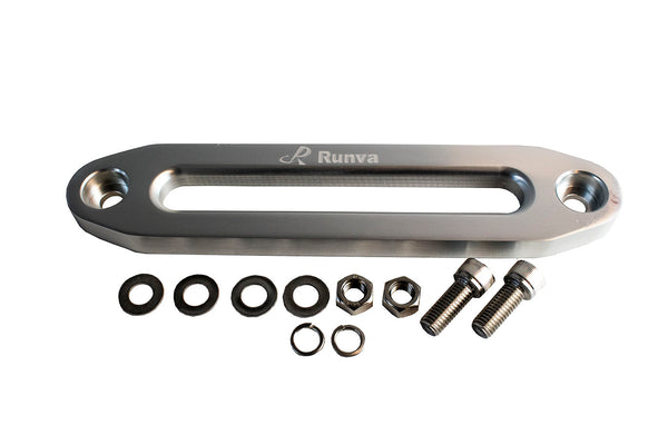 support aluminium pour corde de treuil