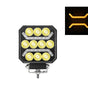 Lampe de travail / projecteur 10 LED + 2 bandes  12/24V