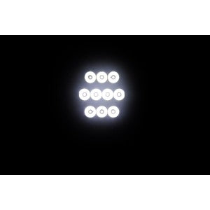 Lampe de travail / projecteur 10 LED + 2 bandes  12/24V